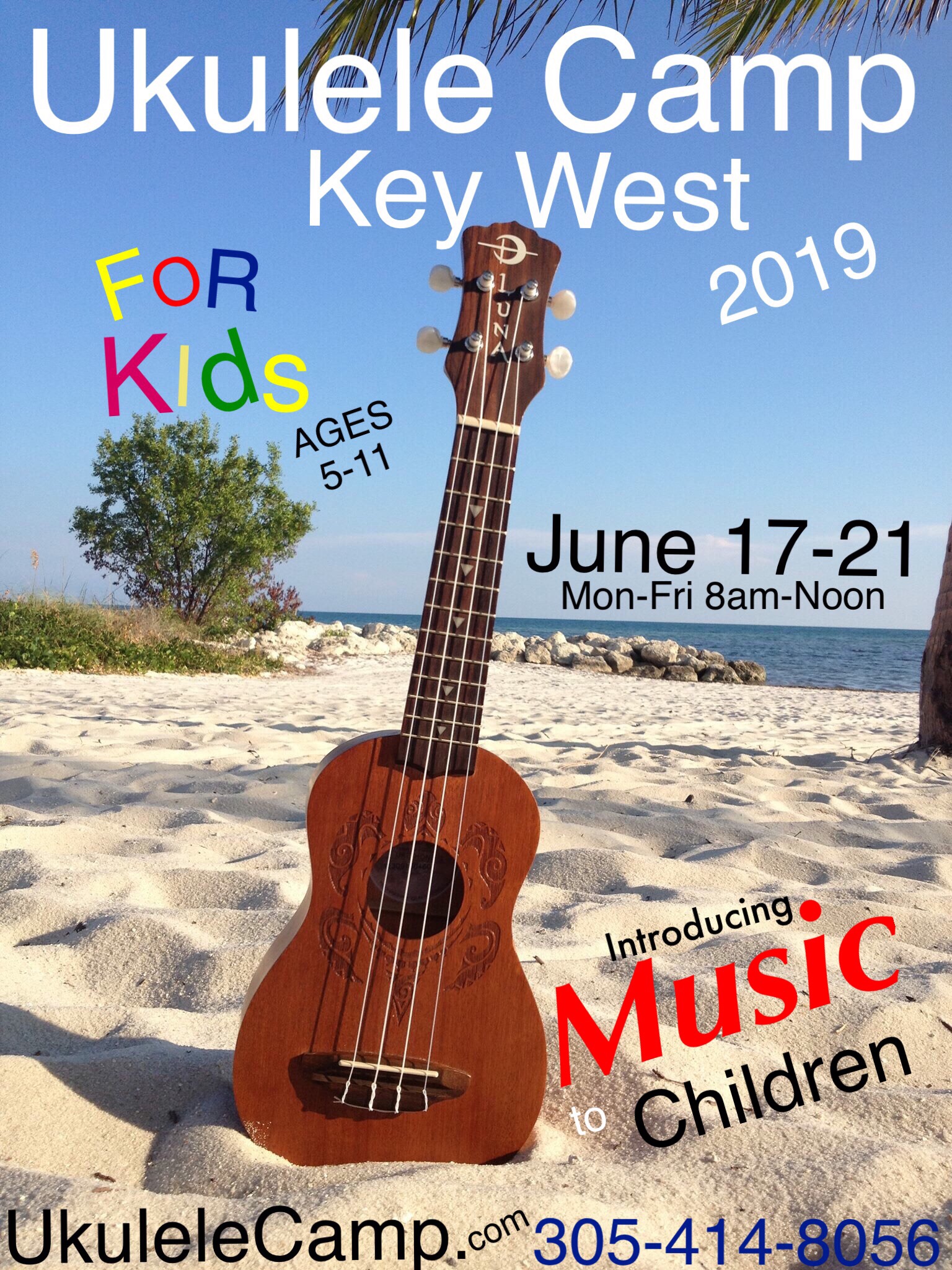 UKULELE CAMP 2019 FOR KIDS AGES 511 JUNE 1721 8AMNOON DAILY